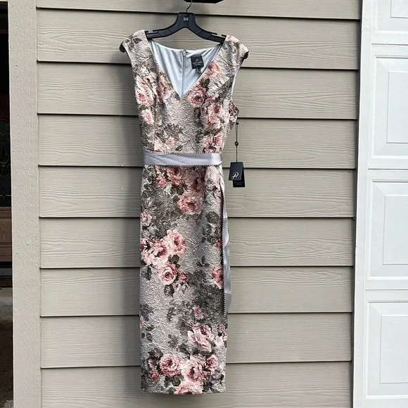 Adrianna Papell | Dresses | Adrianna Papell Metallic Grey Gold Rose Floral Dress | Poshmark Adrianna Papell | Dresses | Adrianna Papell Metallic Grey Gold Rose Floral Dress | Poshmark